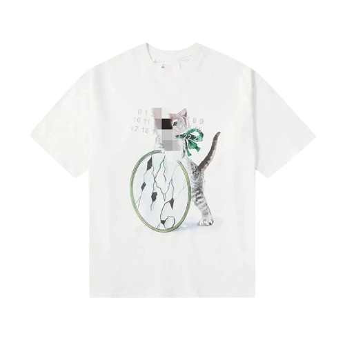 [DX39] Digital Print Cotton T-shirt Short Sleeve Collection 1