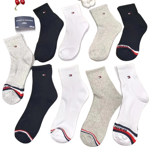 Men’s and women’s sports socks thick towel bottom couple outdoor socks Tommy men’s and women’s socks – SQ002 HB (15% off)