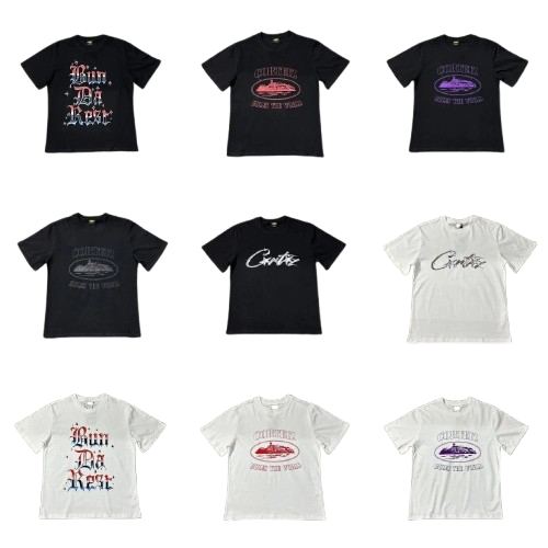 T-shirt short sleeve letter logo print fashion short sleeve t-shirt 22