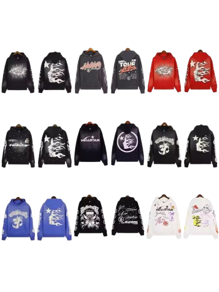 [DX20-4] Niche Vintage Distressed Loose Men’s and Women’s Hooded Sweatshirt Collection