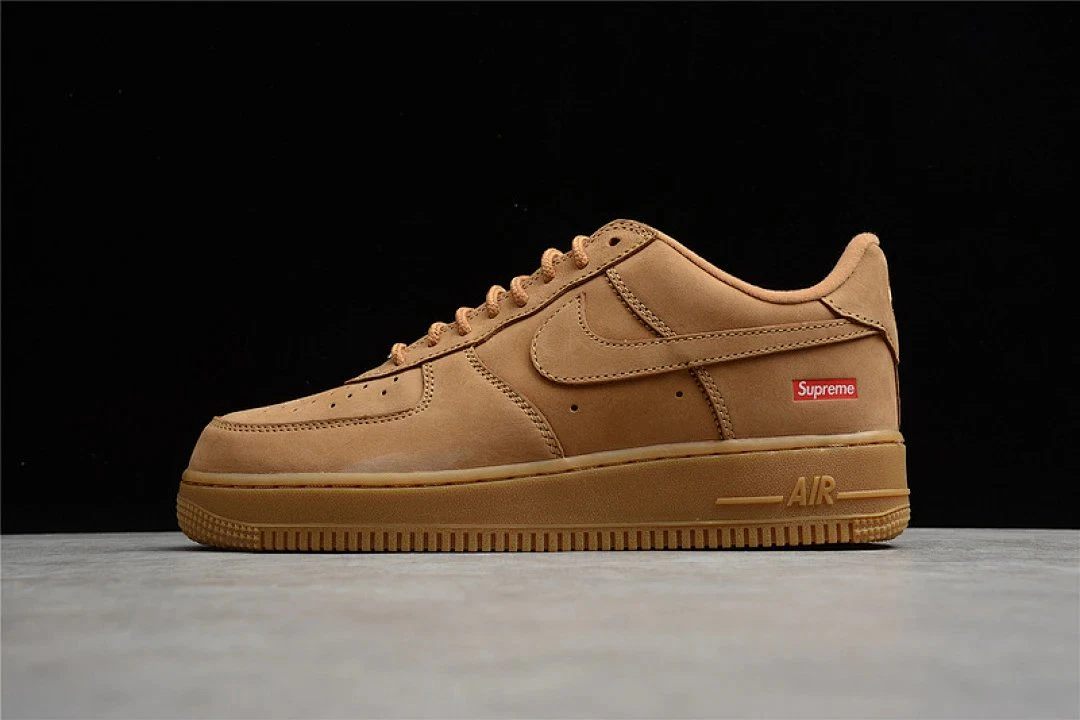 AIR FORCE 1 LOW SP SUPREME WHEAT FLAX/FLAX-GUM LIGHT BROWN