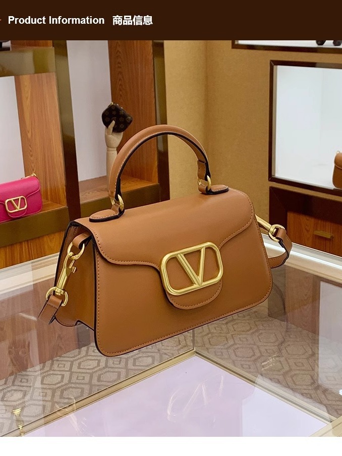 2024 New Women’s Handbag Calfskin Leather Shoulder Bag