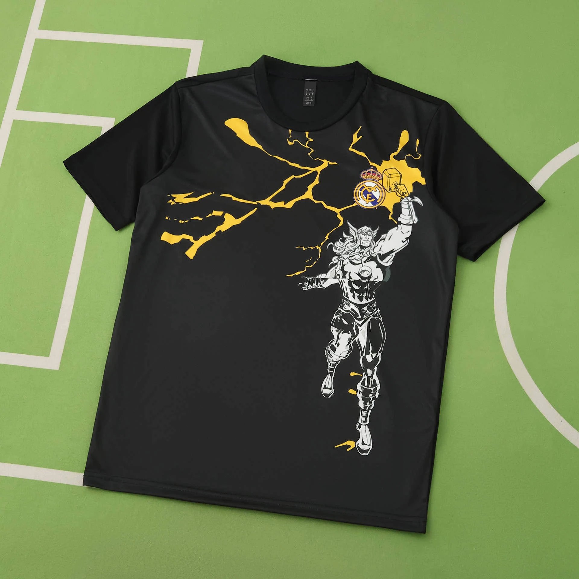 2526 Real Madrid Marvel Black Special Edition Thai Edition