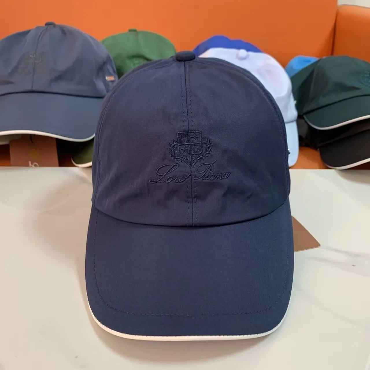 embroidered cap