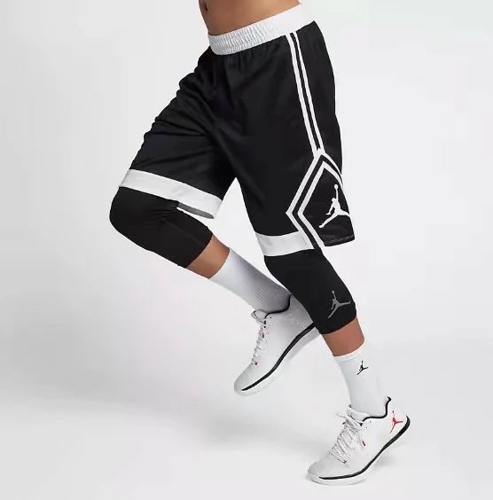 Flying Man AJ basketball pants, five-point pants, breathable quick-drying sweatpants