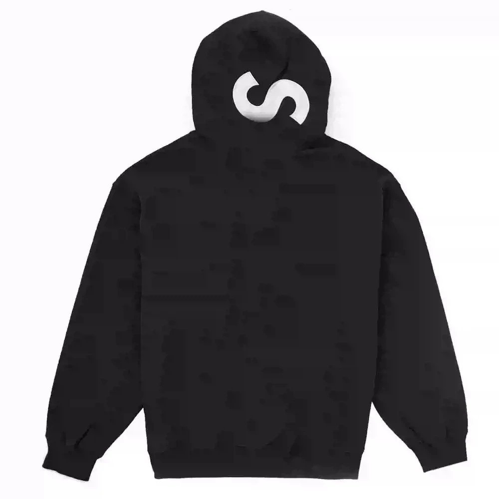 Satin Applique tracksuit logo Hoodies
