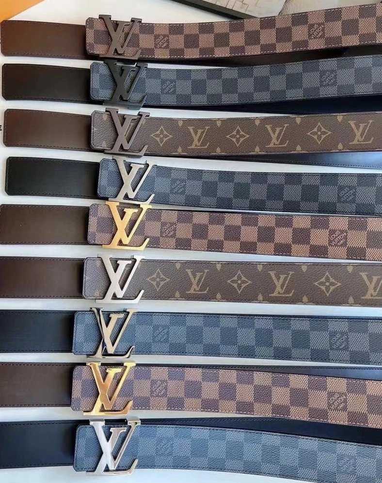 Belts Men’s Belts Smooth Buckle Letter H Belts