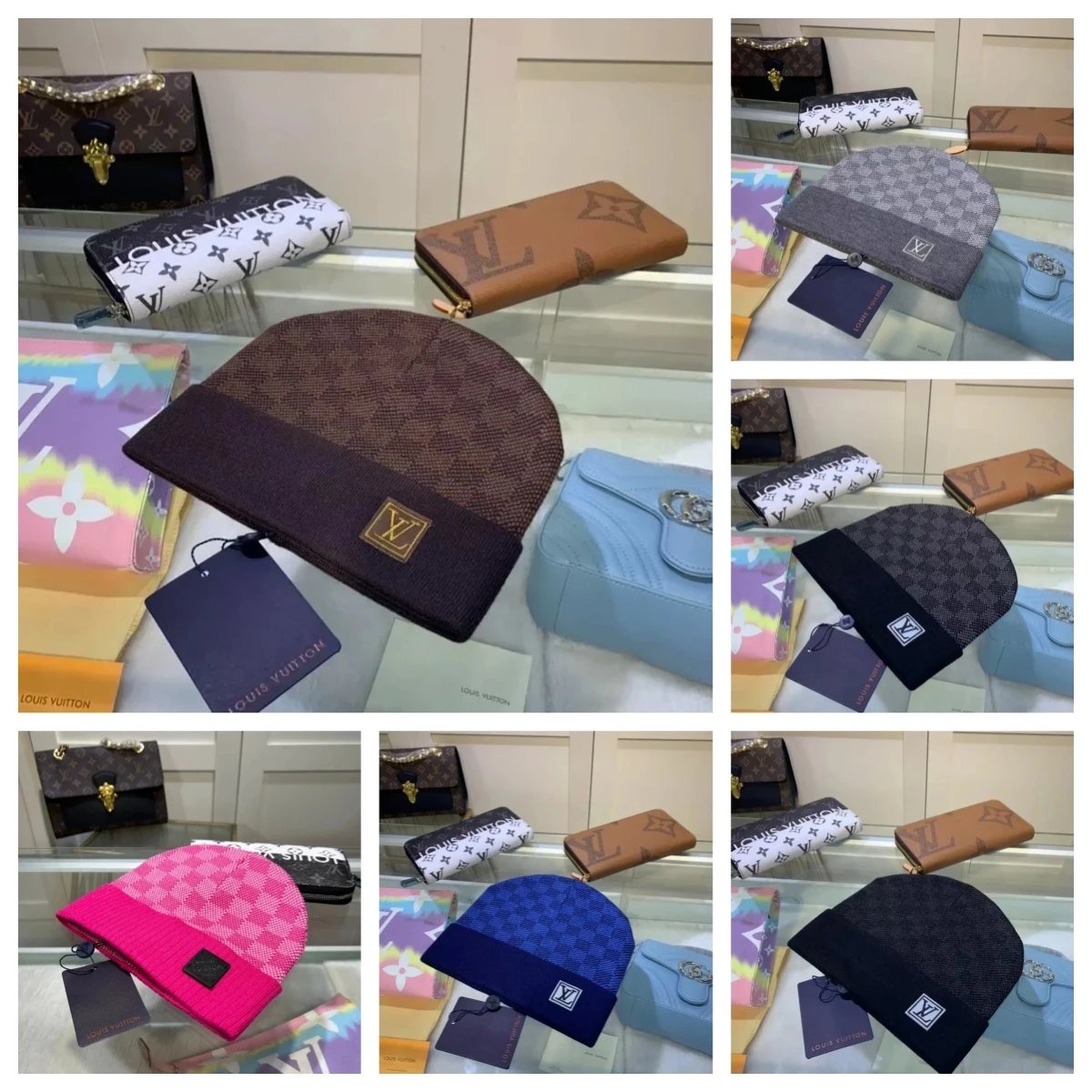 New fashion trend all-match knitted hat-001