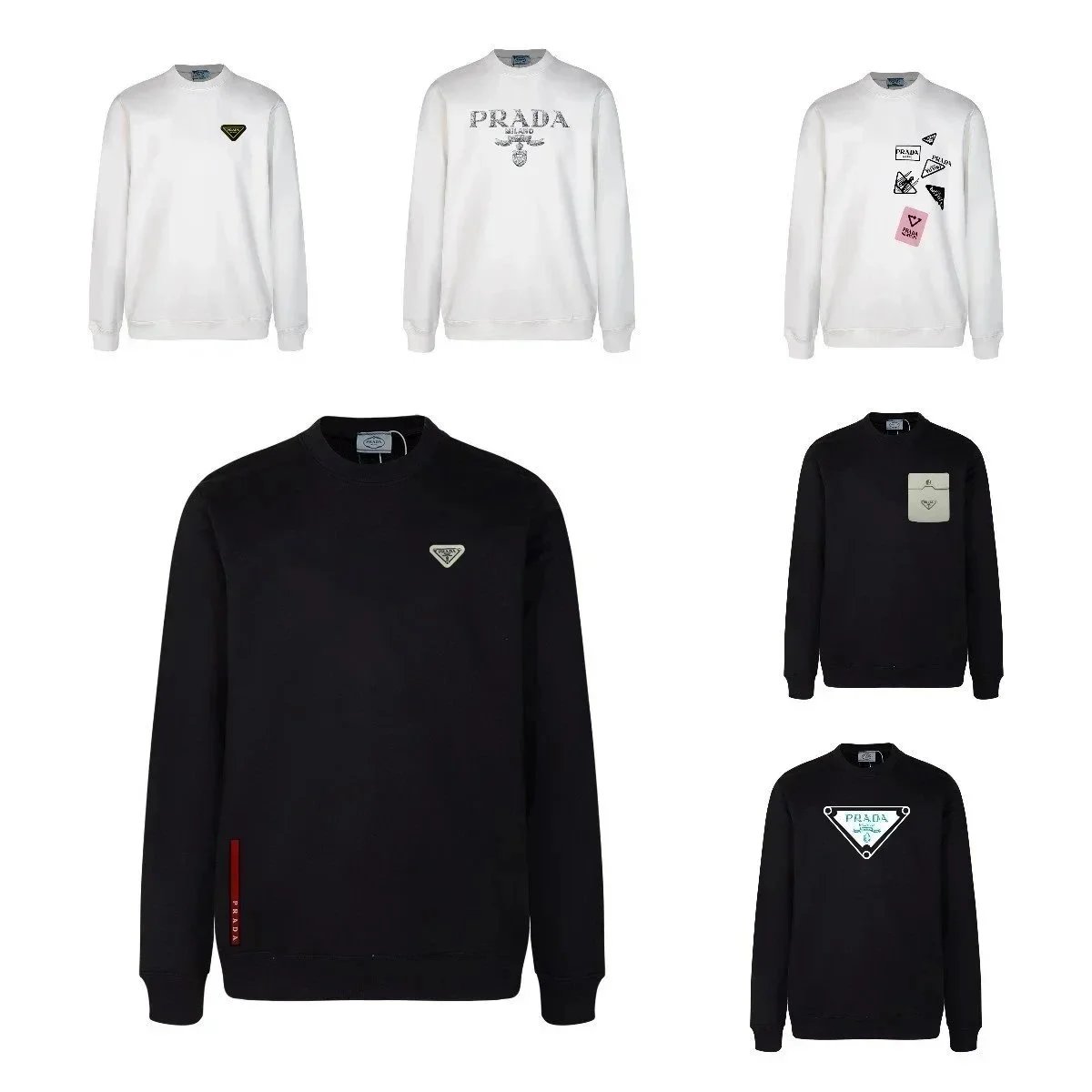 New fall all-match round neck sweatshirt 062