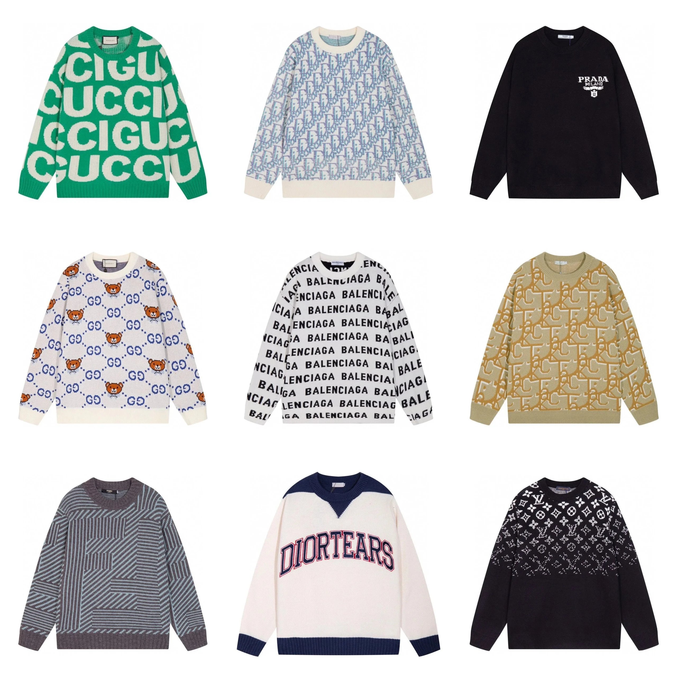 Collection of high quality sweaters