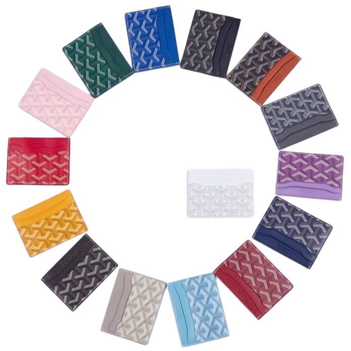 Goyard wallet for men, full card package