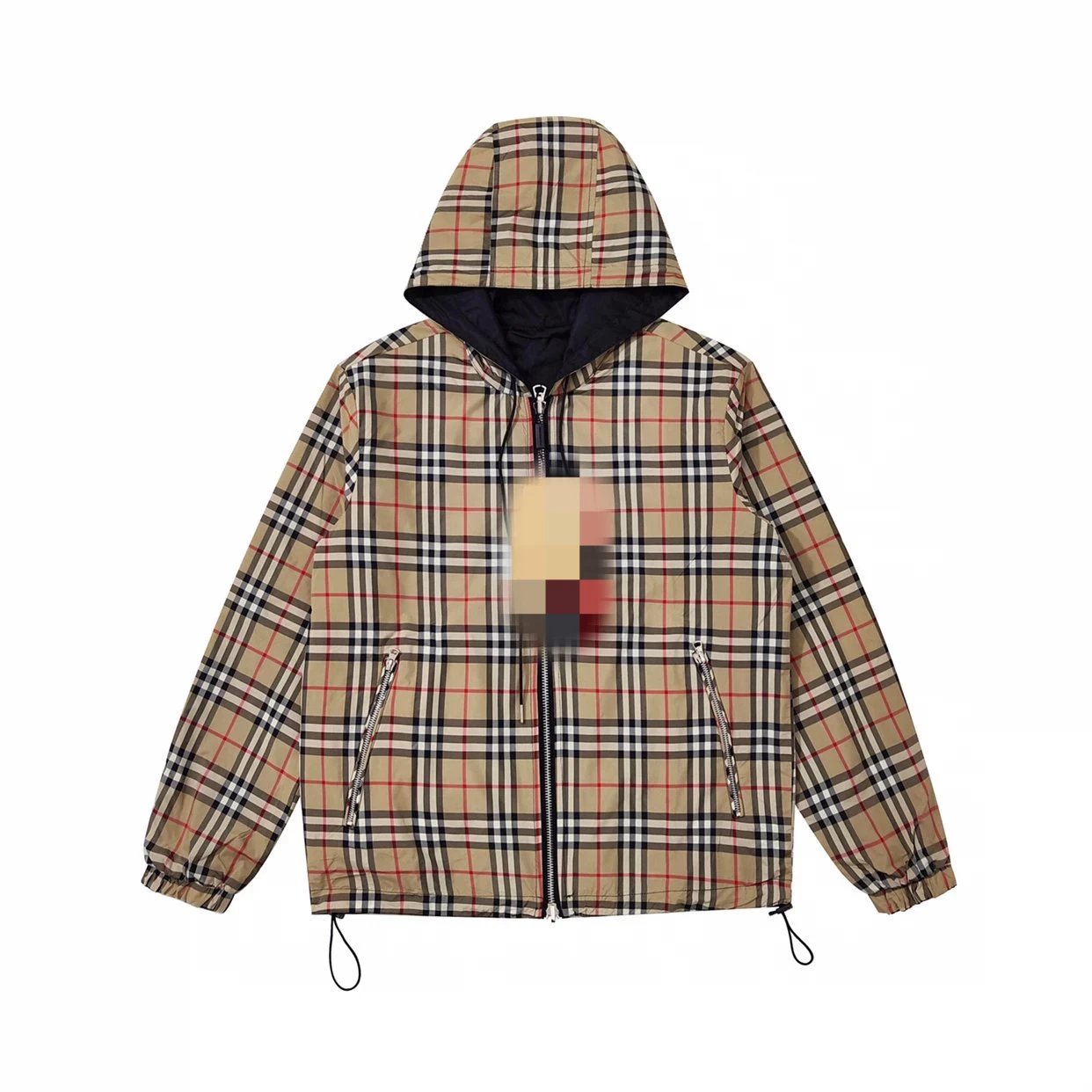 上新🉐️新款经典格子双面连帽夹克外套（M-XXL）029