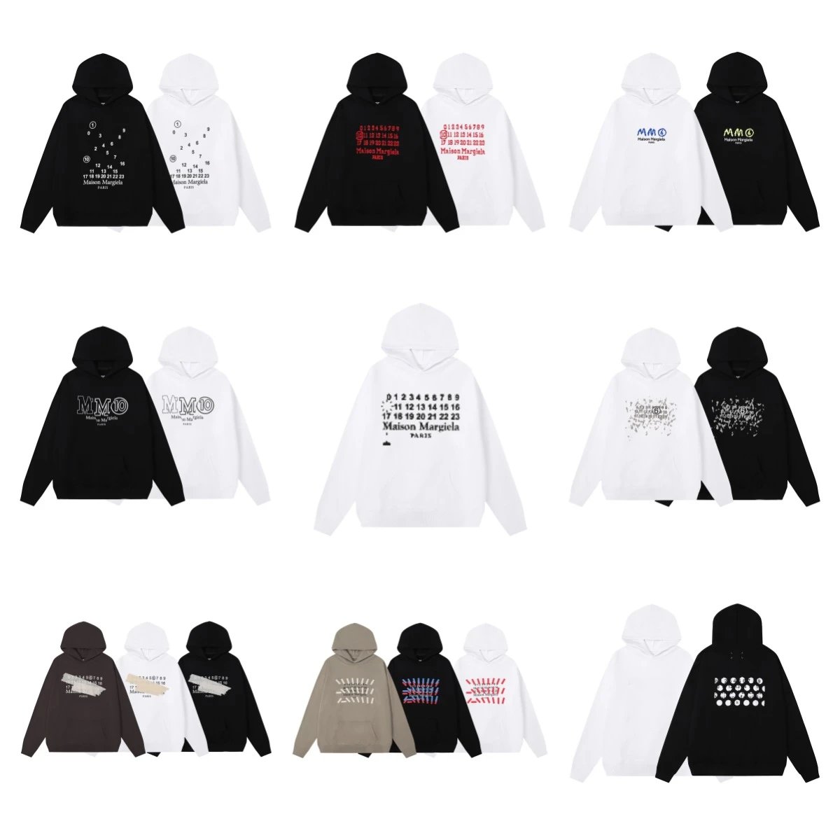 Cross-border trendy brand high quality unisex terry hoodie sweater