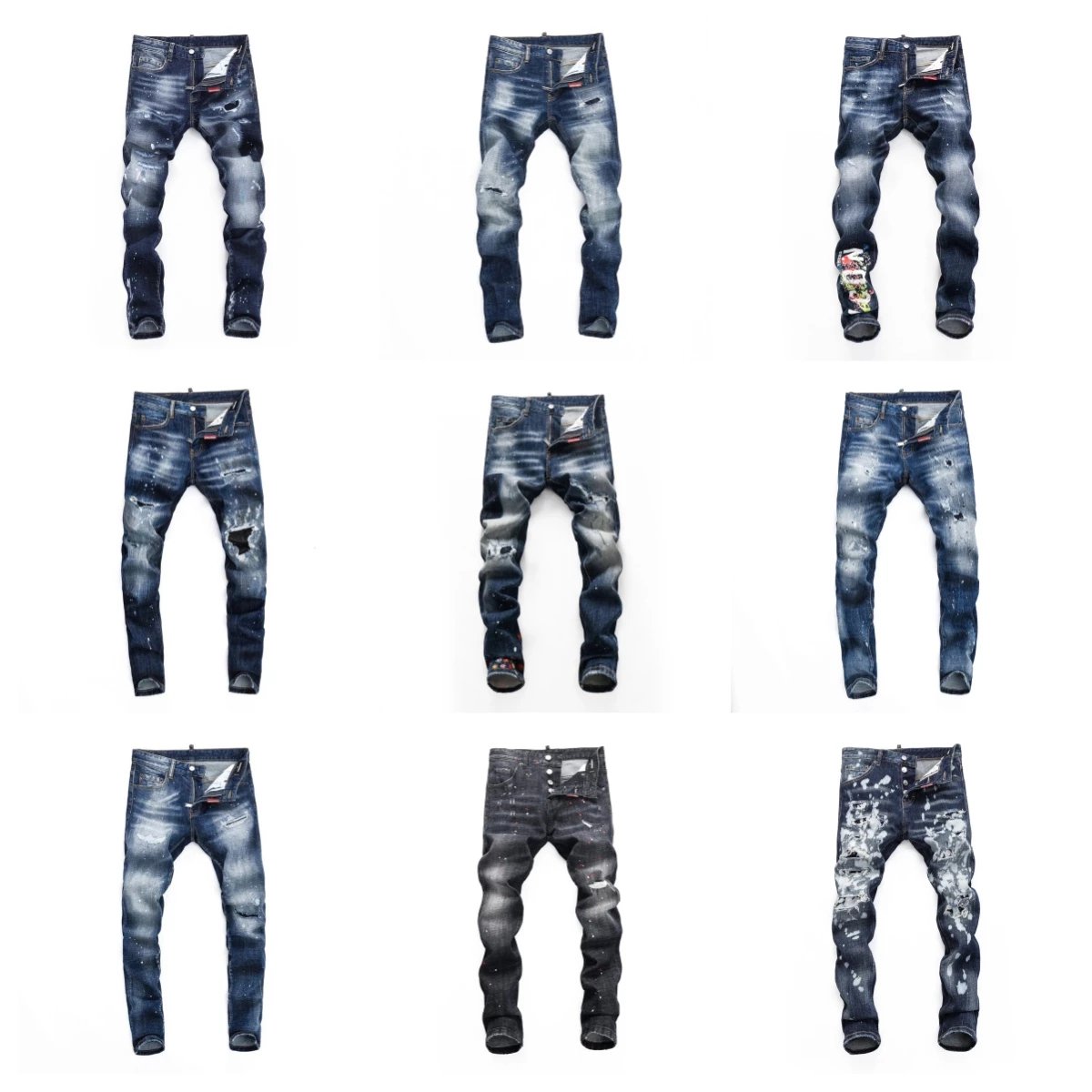 (15% off) Stylish Versatile Jeans FL01-005ph