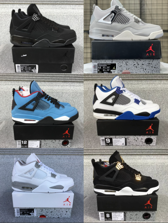 A selection of sneakers on sale
