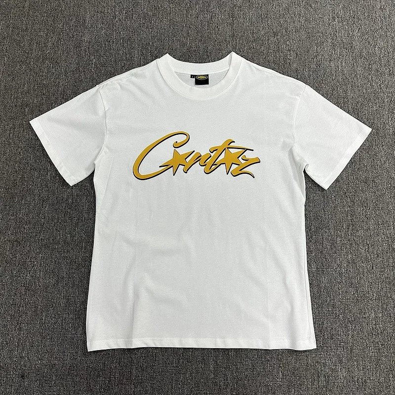 T-shirt short sleeve letter print round neck 2
