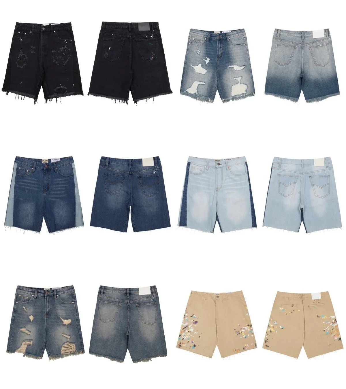 [DX23] American High Street Style Casual Shorts Collection-OK