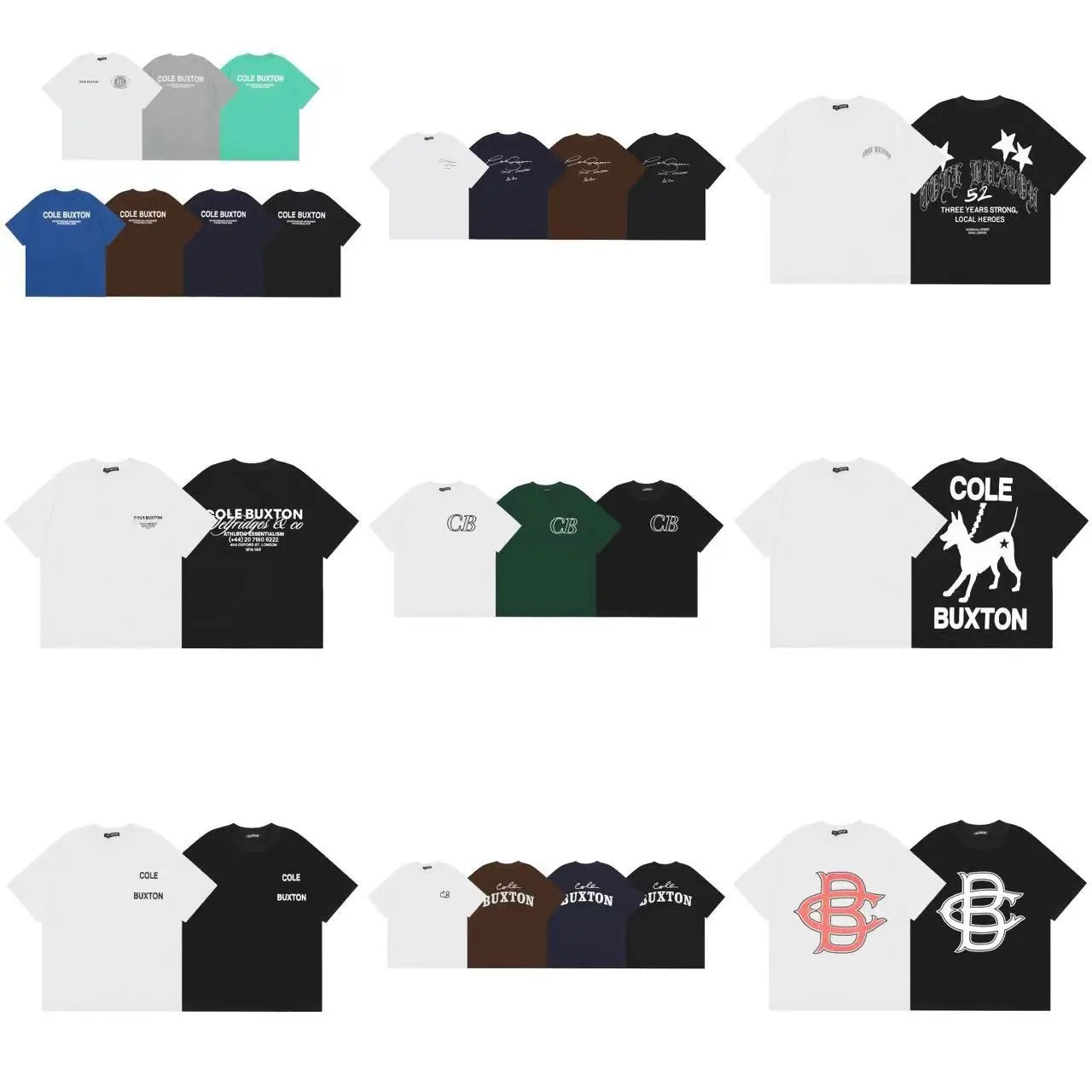 [DX107] Minimalist Slogan Patch Embroidered Loose Short-sleeved T-shirt Undershirt