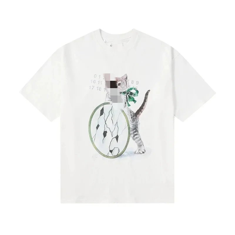 [DX39] Digital Print Cotton T-shirt Short Sleeve Collection 1