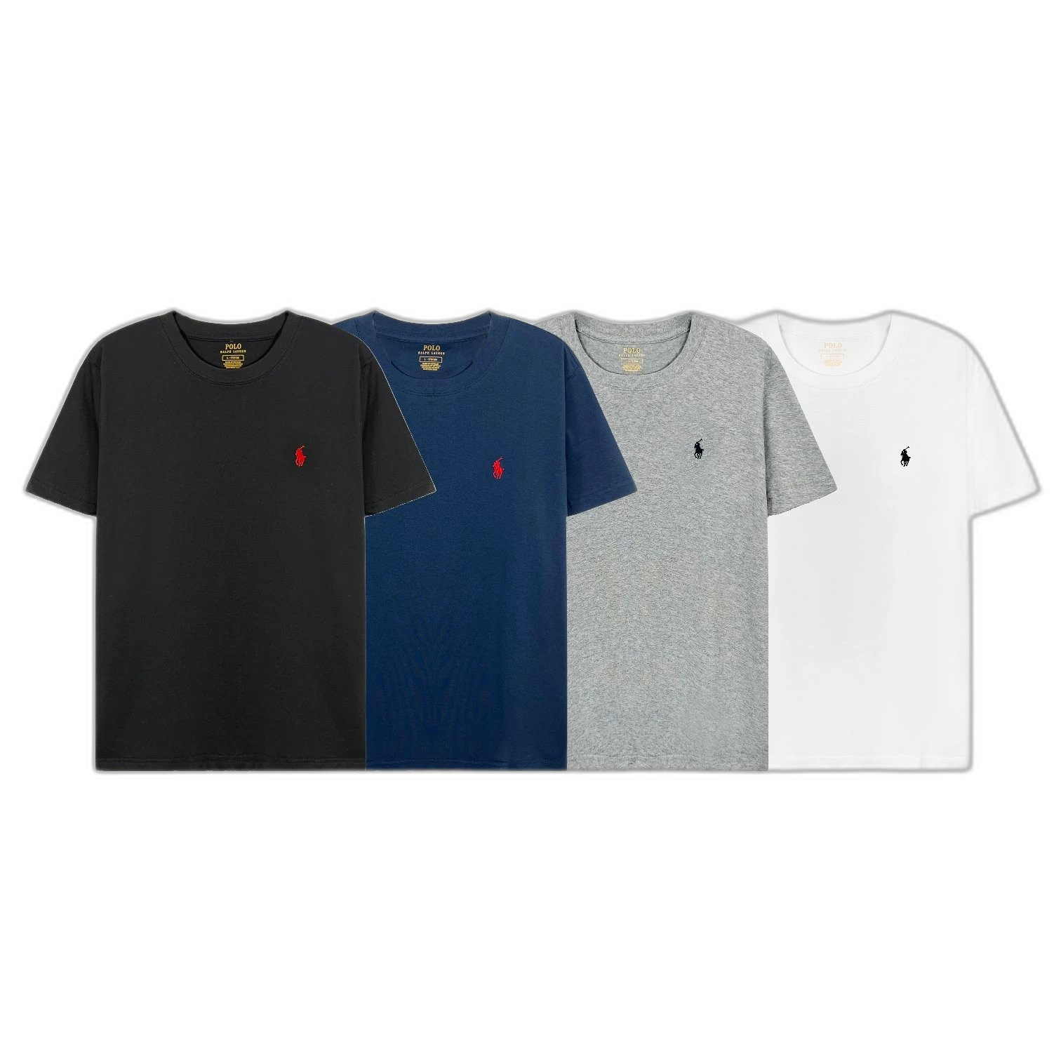 T-shirt pony logo crew neck short sleeve