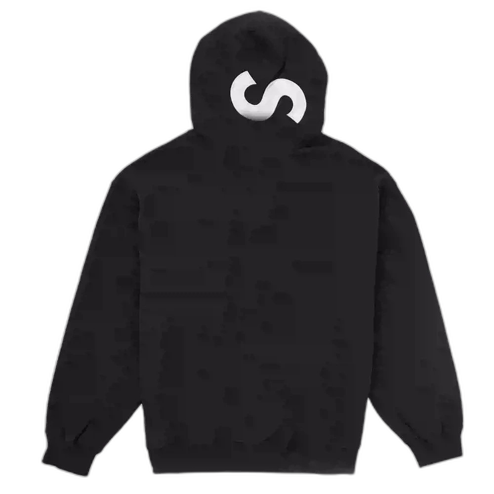 Satin Applique tracksuit logo Hoodies