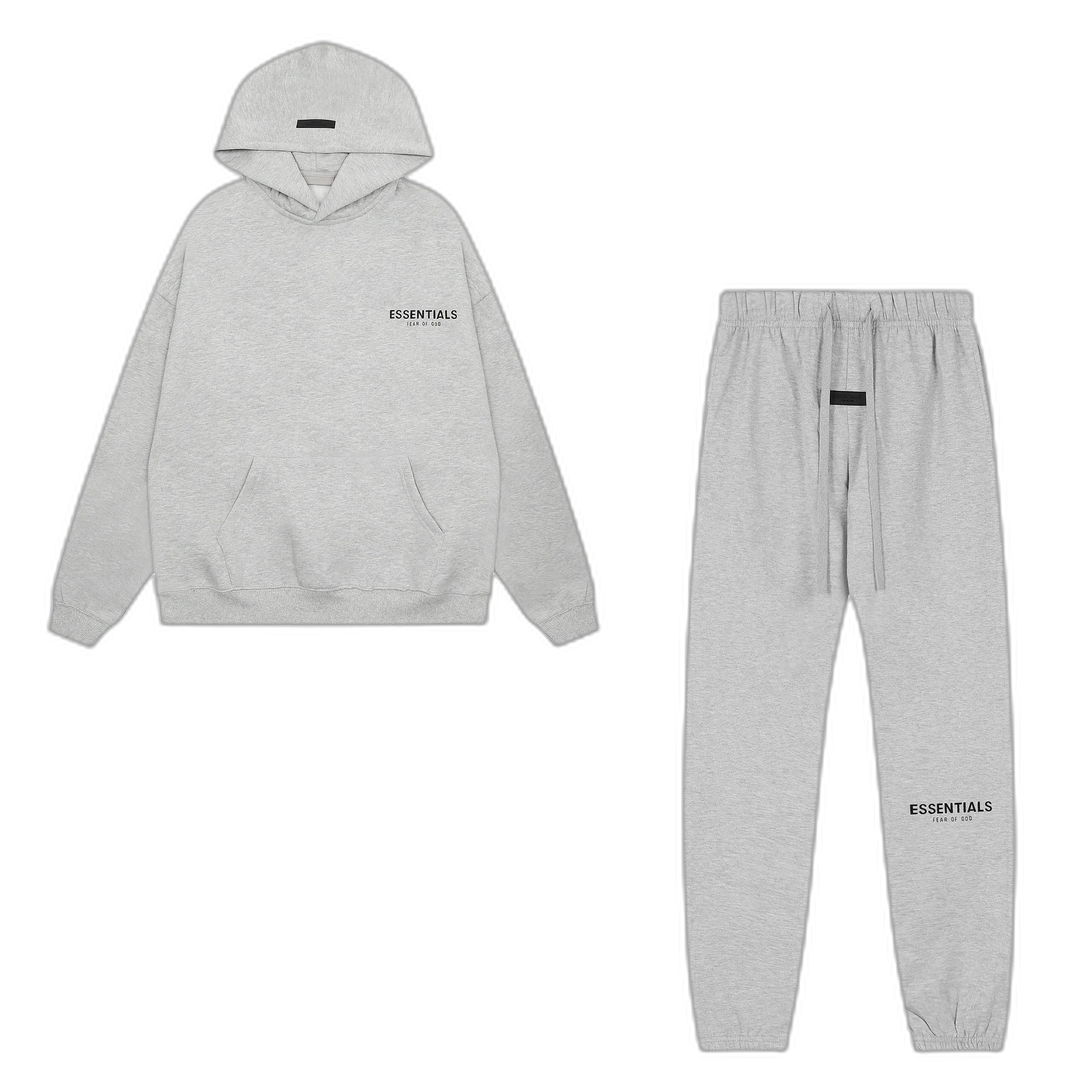 New Hooded Sweatshirt Black Letter Sweatpants All-match Set
