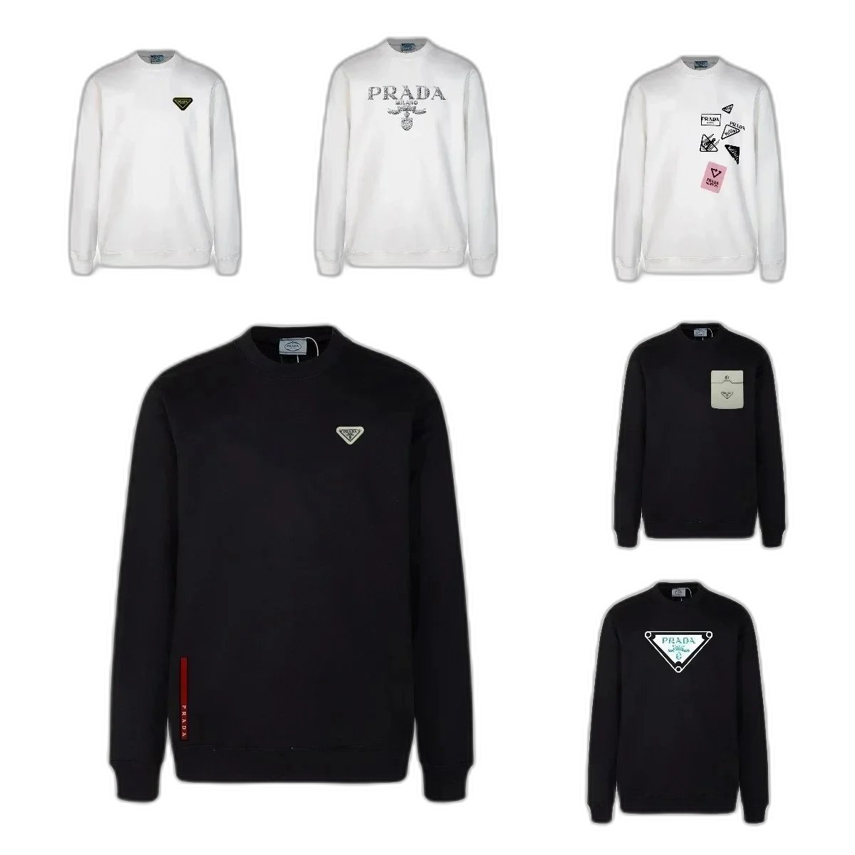 New fall all-match round neck sweatshirt 062
