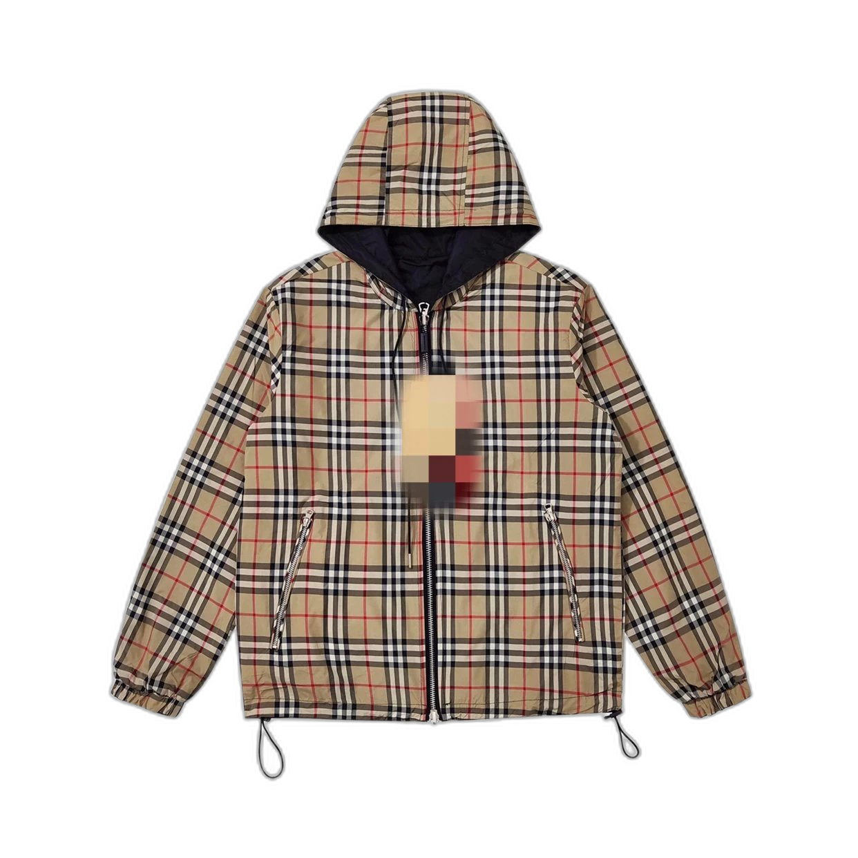 上新🉐️新款经典格子双面连帽夹克外套（M-XXL）029