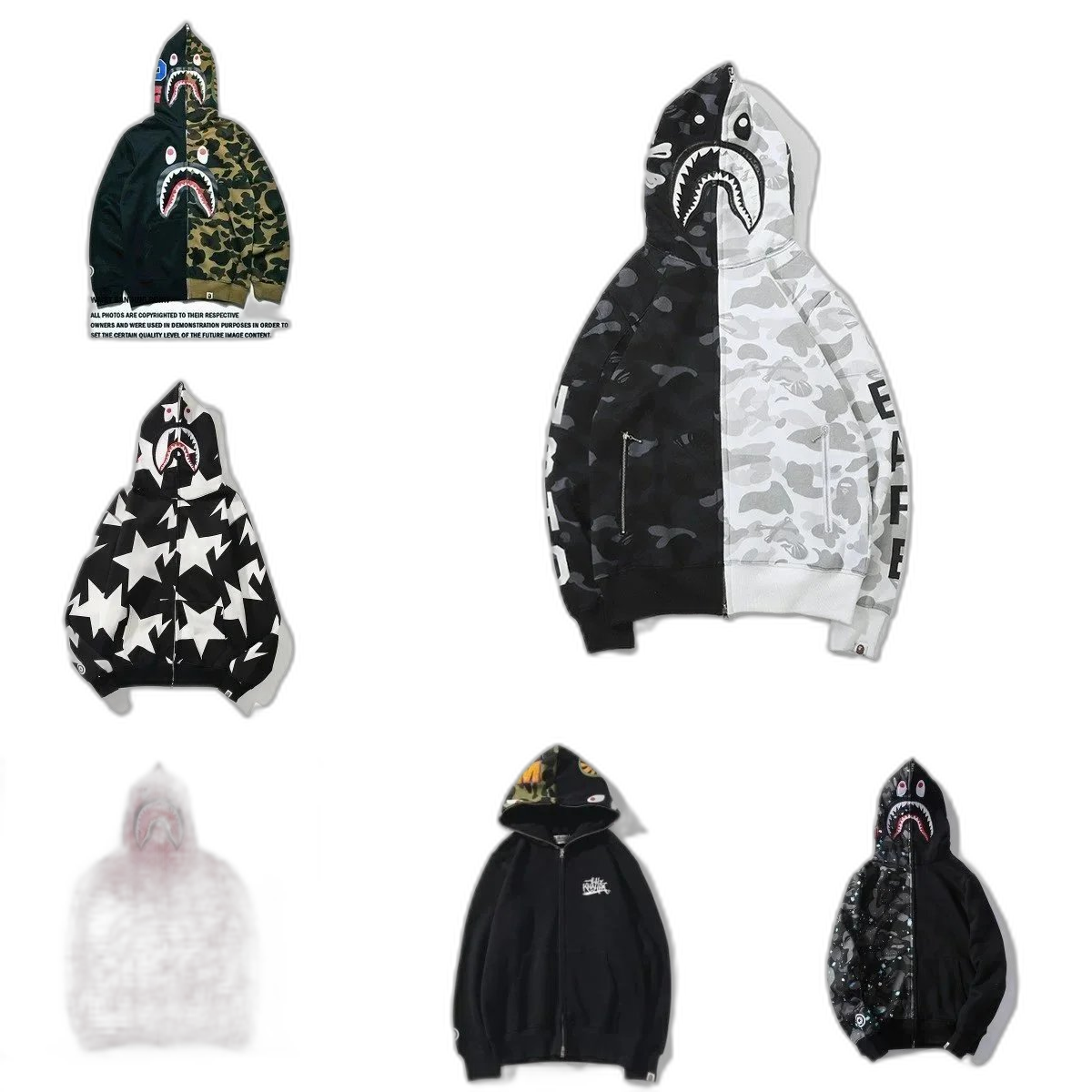 Autumn and winter casual fashion hooded sweatshirt 0003