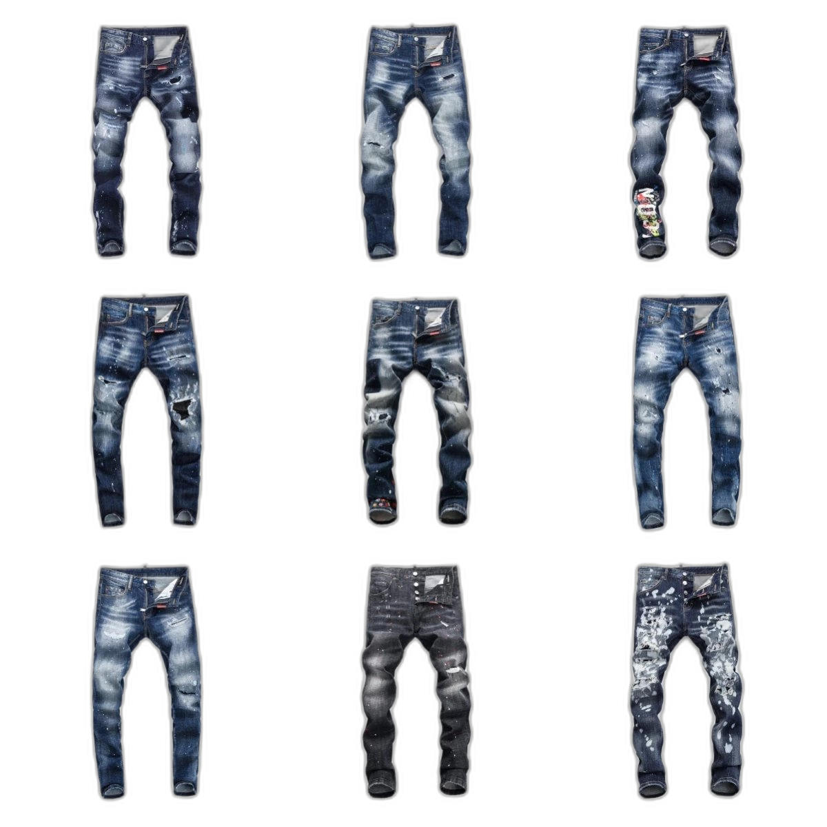 (15% off) Stylish Versatile Jeans FL01-005ph