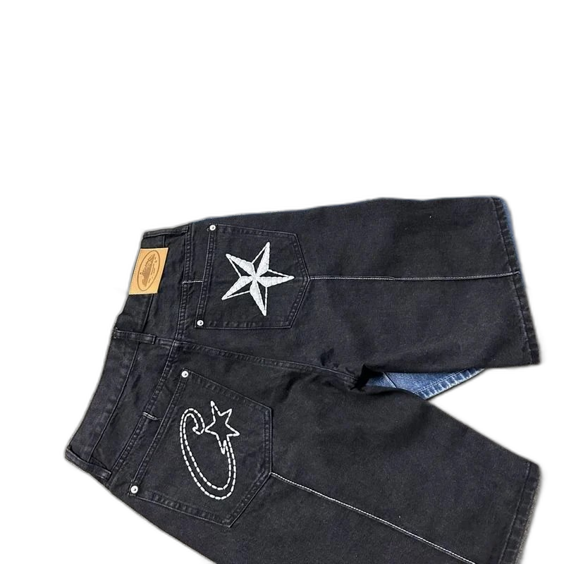 shorts, long pants, jeans