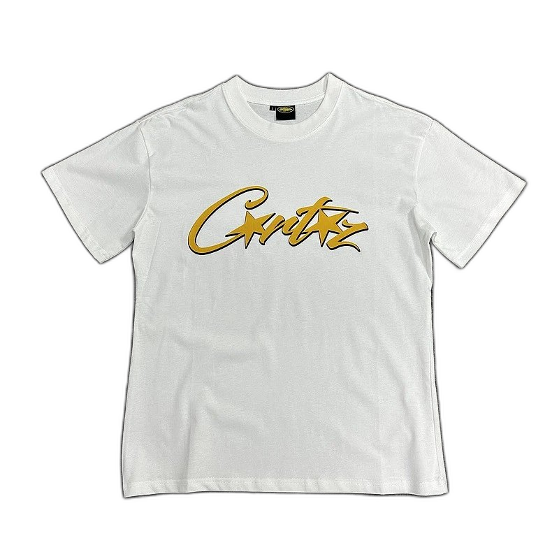 T-shirt short sleeve letter print round neck 2