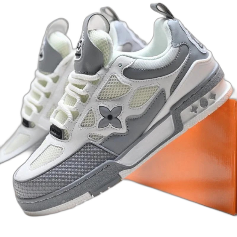 Fat Daddy Shoes Couple Style Embossed Fashion Raised Platform Sports Sneakers
