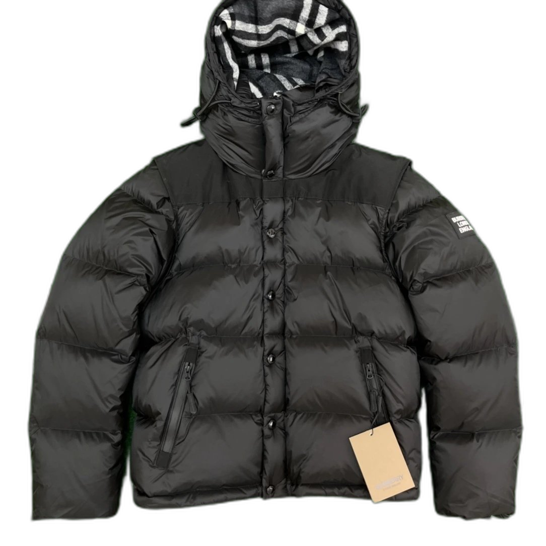 B⭐⭐be⭐r⭐ Detachable sleeve nylon down jacket