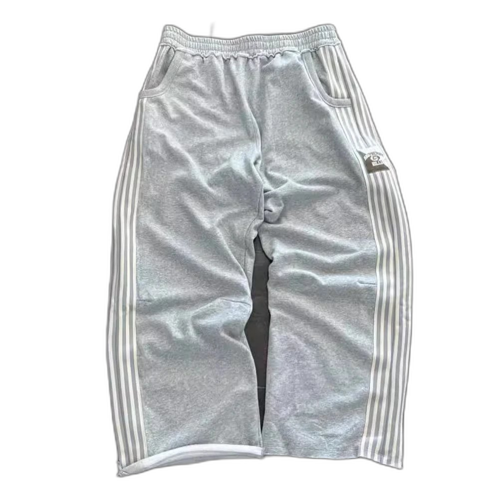 Sweatpants for men and women cotton heavy weight loose wide-leg pants
