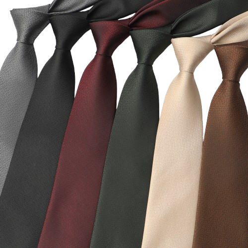 Cross-Border Men’s Tie, Polyester Jacquard Hand-Tied Tie