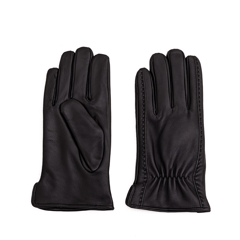Men’s Sheepskin Genuine Leather Gloves Outdoor
