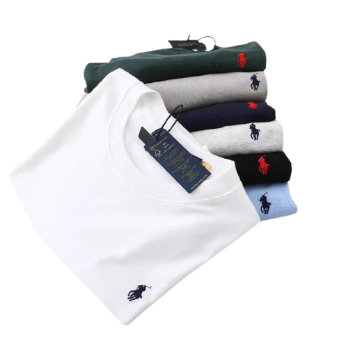 Cross-border trade supply Ralph Lauren RL round neck short sleeve men’s summer polo casual cotton t-shirt