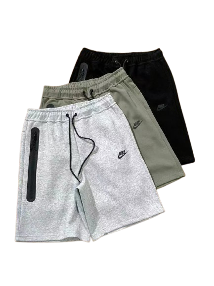 Cross-border NK shorts TECH FLEECE men’s knitted side laminated big pocket sports shorts five-point pants
