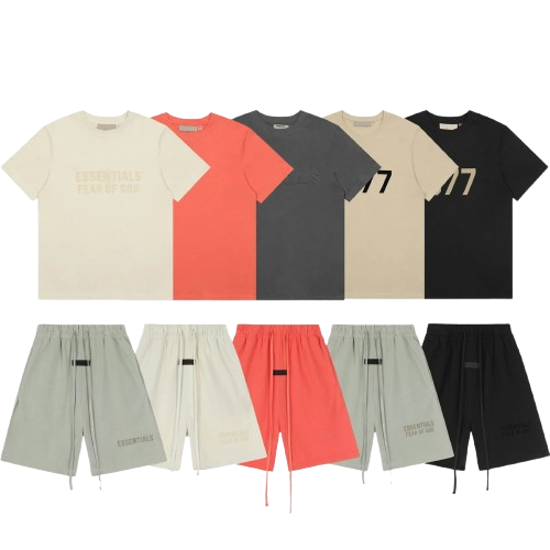 FOG factory wholesale summer essentials short sleeve t-shirt series for men and women