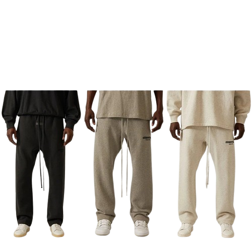 22SS relaxed sweatpants 22 flannel straight pants fleece pants cross-border