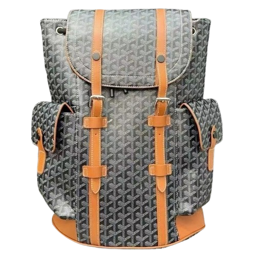 Classic style foreign trade men’s backpack trendy fashion printing casual large capacity new computer bag travel