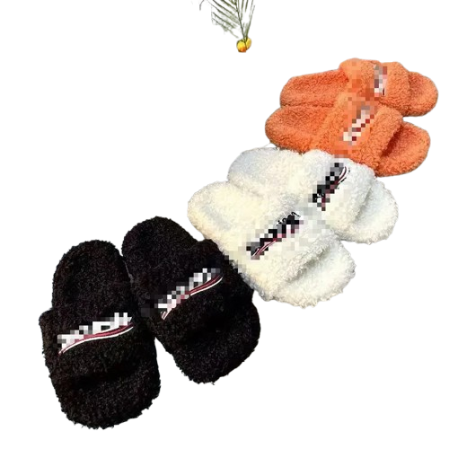 Slippers, fur shoes, high quality 1:1
