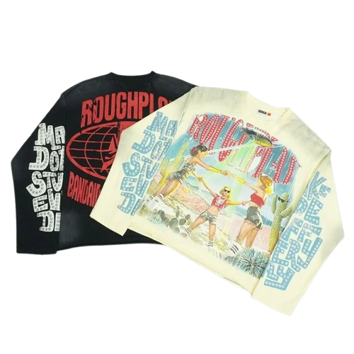 RP long sleeve ripped 3 girls Q125