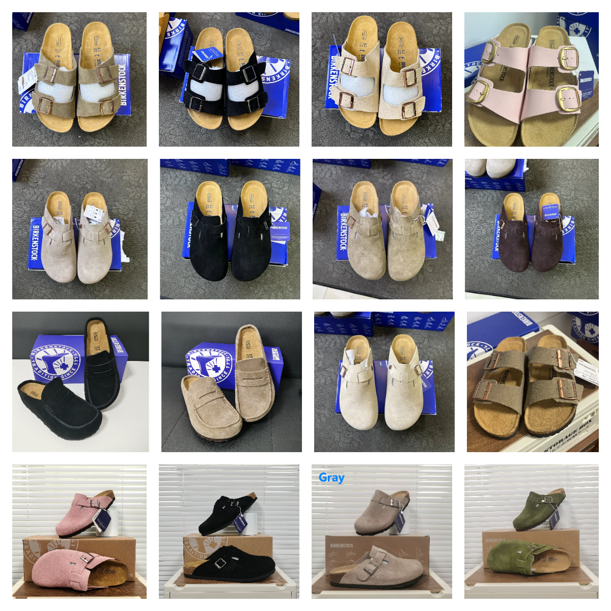 B-i-r-k-e-n-s-t-o-c-k lightweight casual Baotou slippers most popular slippers series color collection