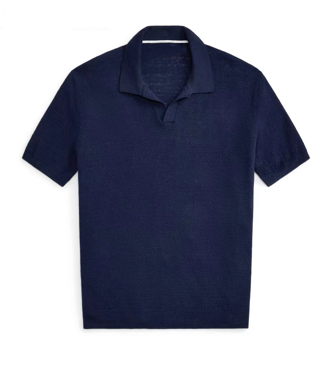 Dark blue linen sweater