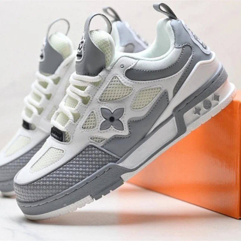Fat Daddy Shoes Couple Style Embossed Fashion Raised Platform Sports Sneakers