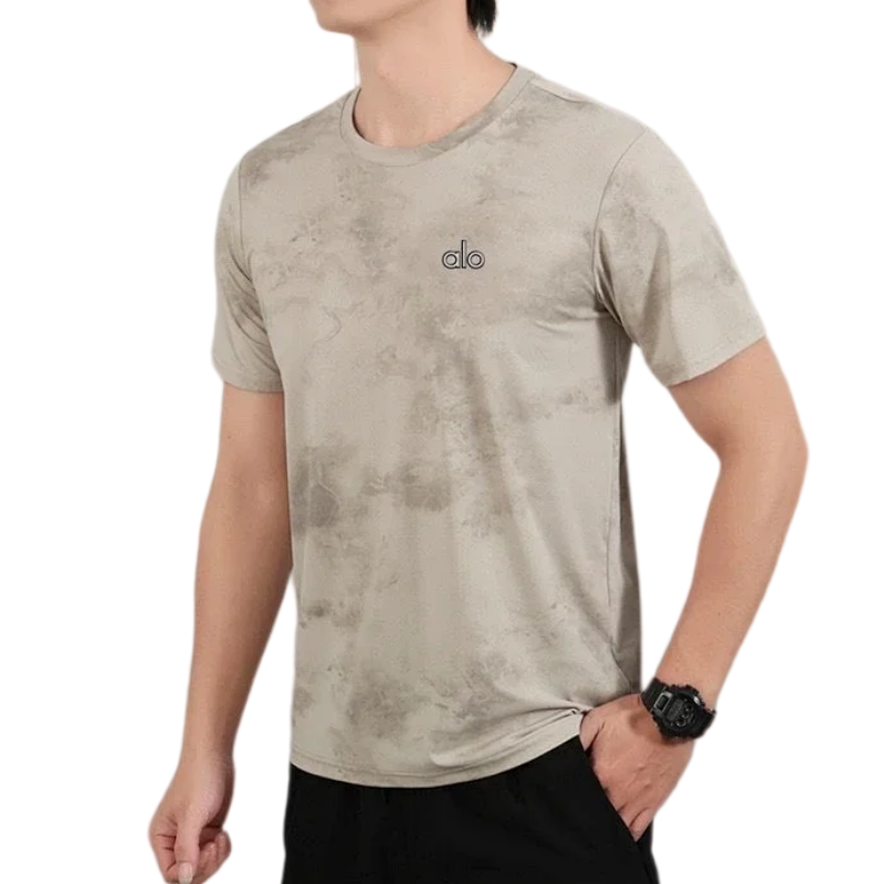 [DX82-5] Short-sleeved summer thin fitness running round neck quick-drying casual top
