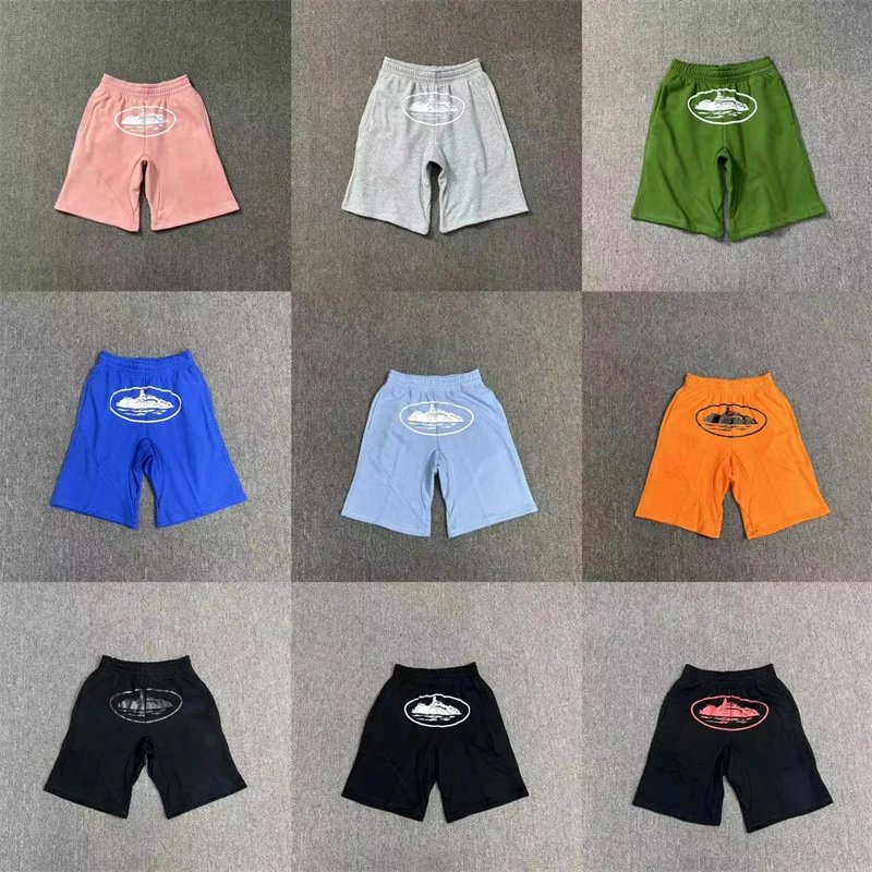 [DX13] Printed shorts summer loose five-point pants men’s and women’s sports casual sweatpants