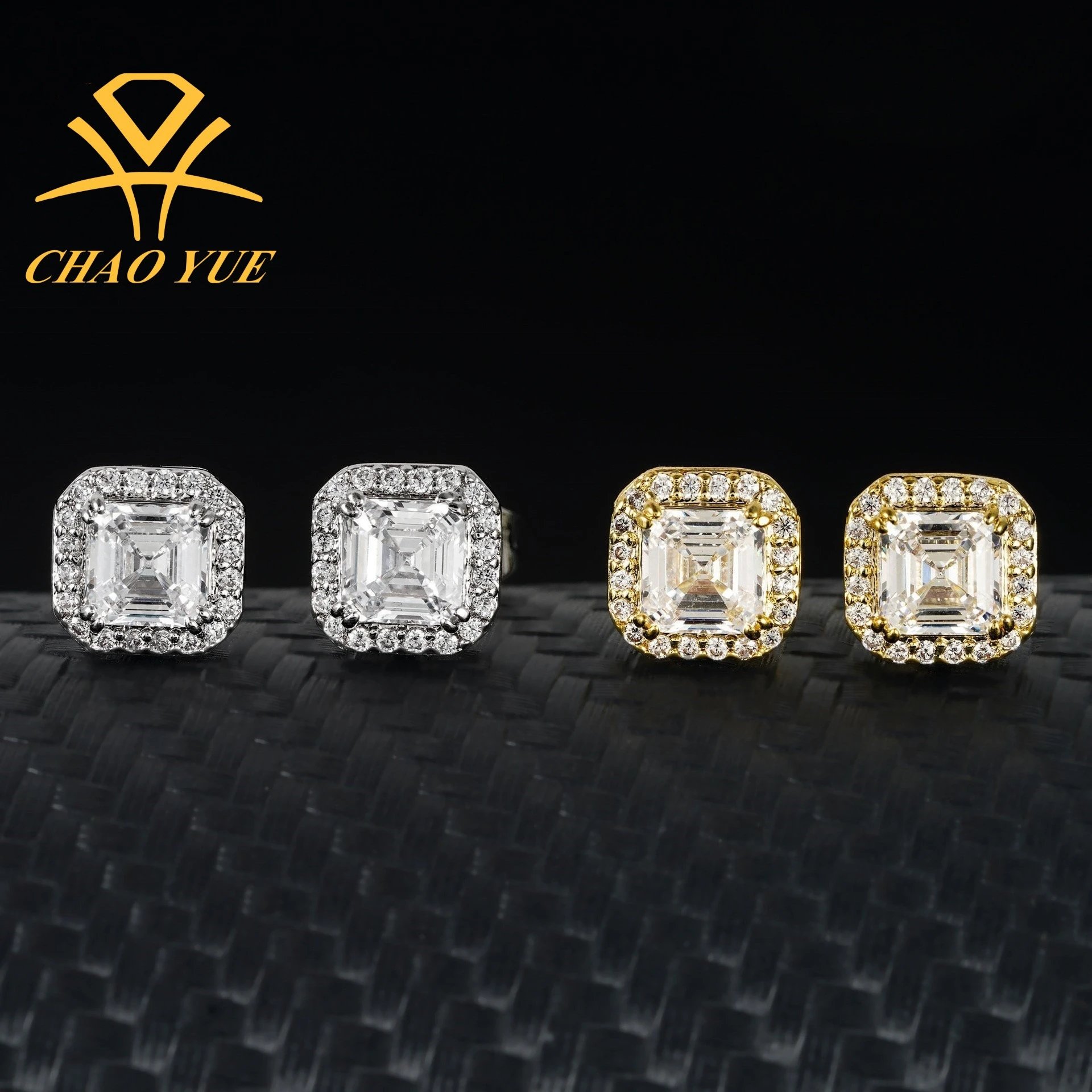 8mm stud earrings